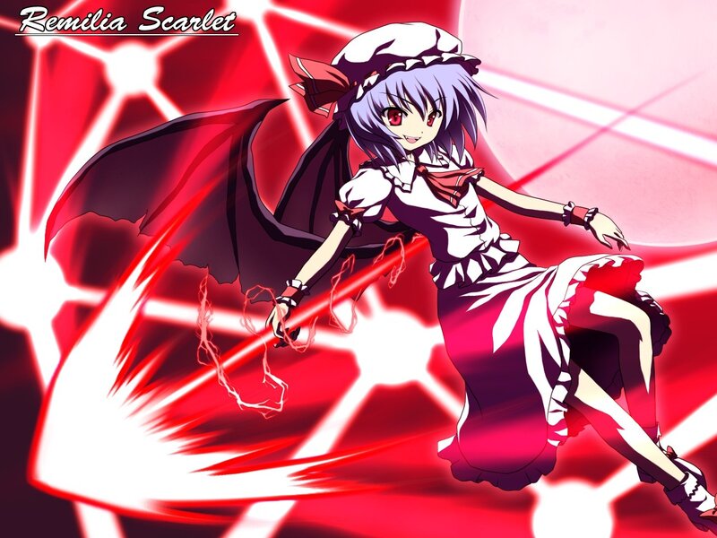 Remilia Scarlet in action
