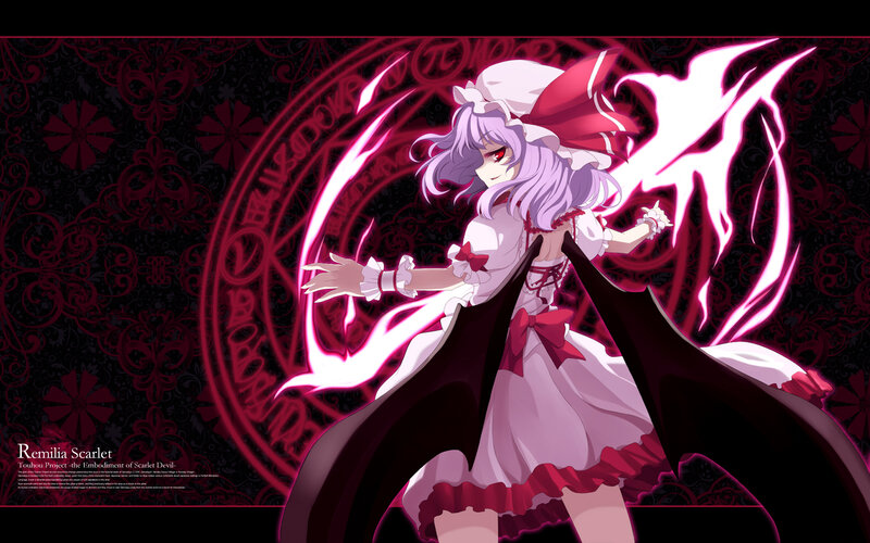 Remilia Scarlet in action