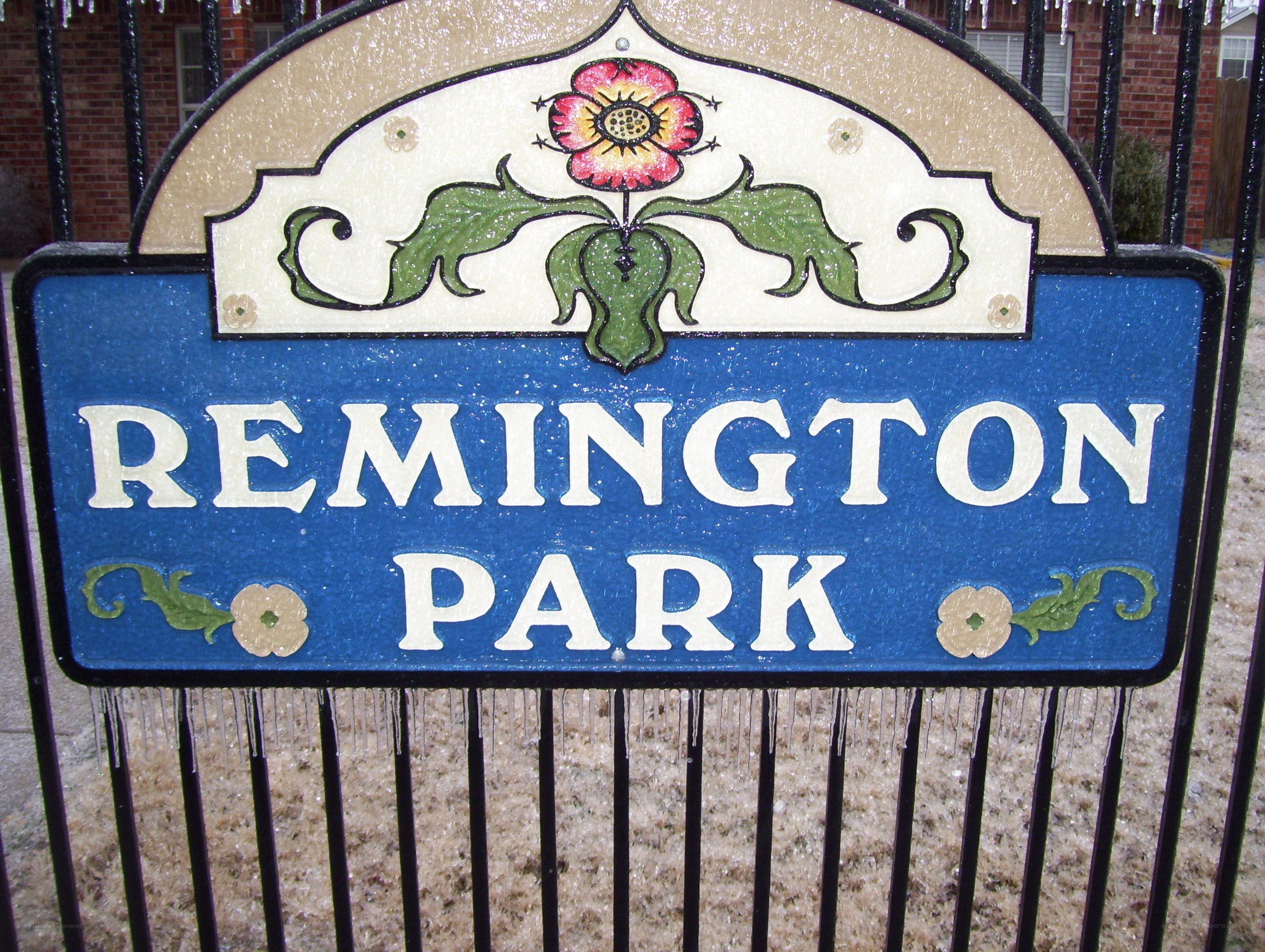 Remington Park sign
