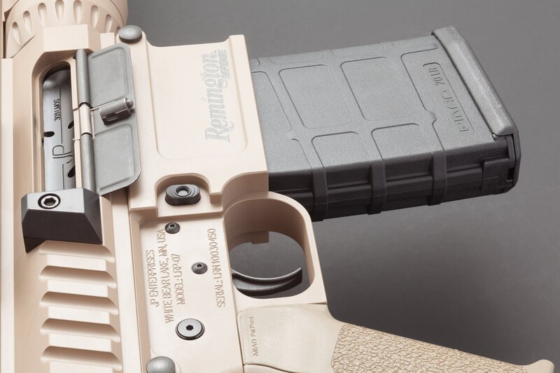 Remington rifle with magazine