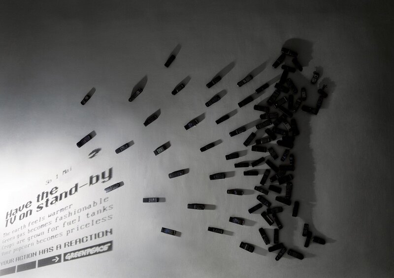Remote control art installation