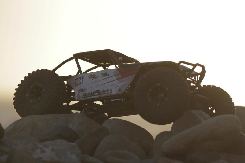 Remote-control Car on Rocks
