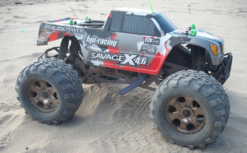 Remote Control Monster Truck — Gray