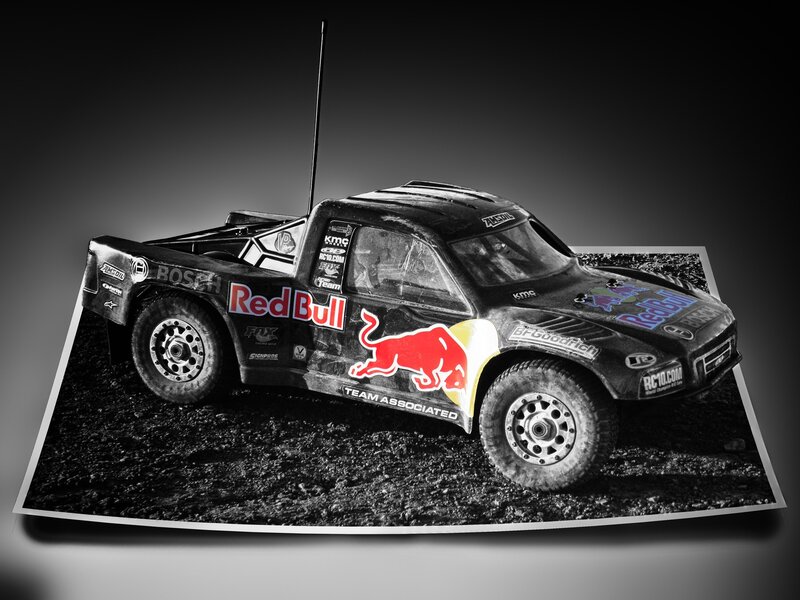 Remote Control Truck — Black, Dramatic