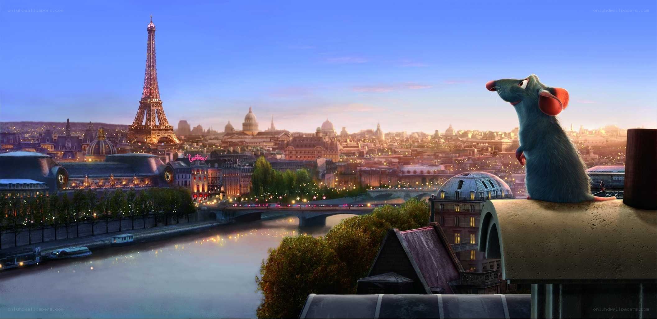 Remy overlooking Paris