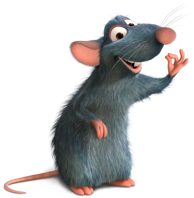 Remy the rat character