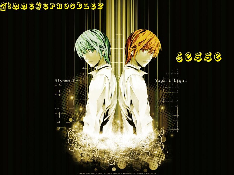Ren and Light back to back