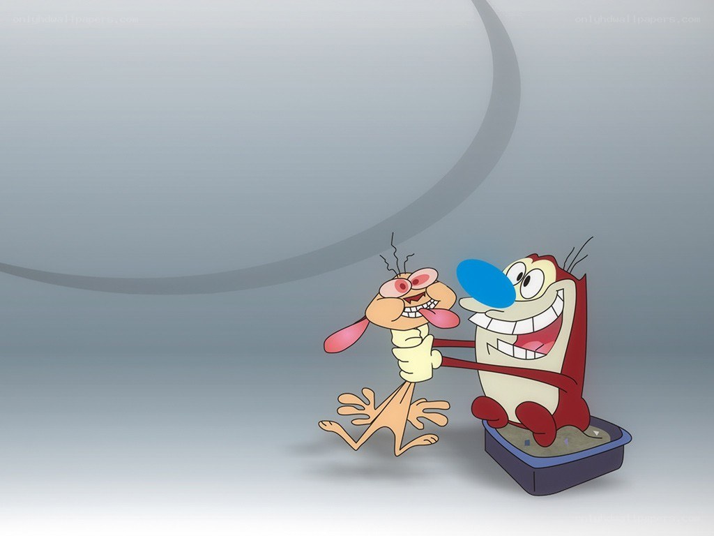 Ren and Stimpy in a box