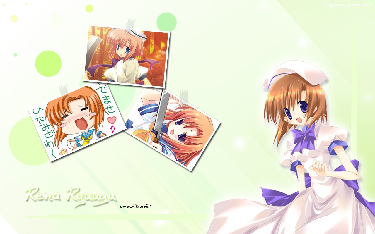 Rena Ryugun anime wallpaper