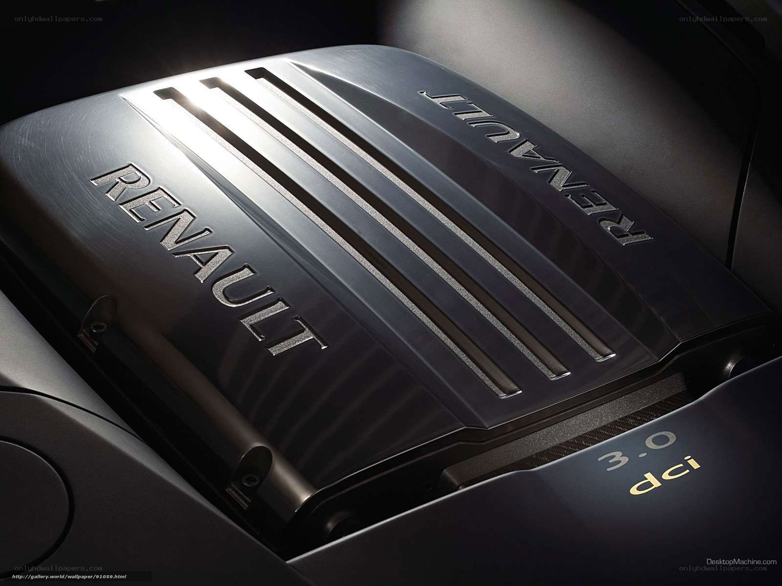 Renault 3.0 dci engine cover