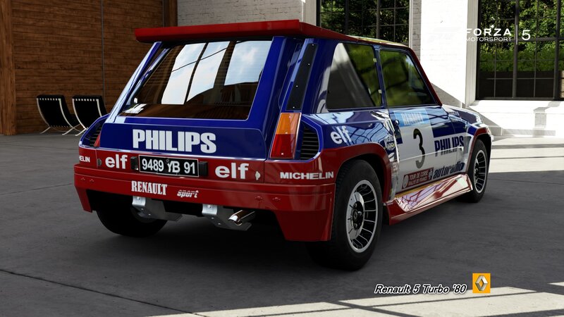 Renault 5 Turbo Race Car