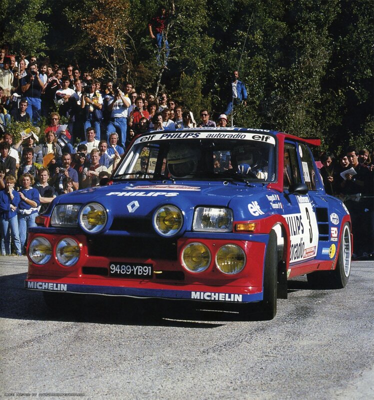Renault 5 Turbo rally car