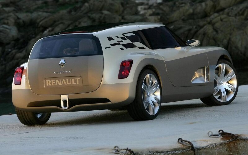 Renault Altica Concept Car — Silver