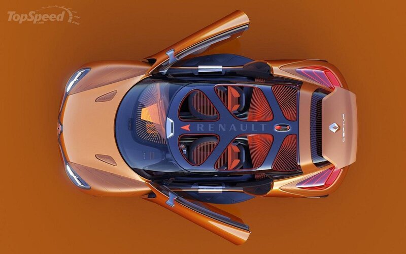 Renault Captur Concept Car — Orange