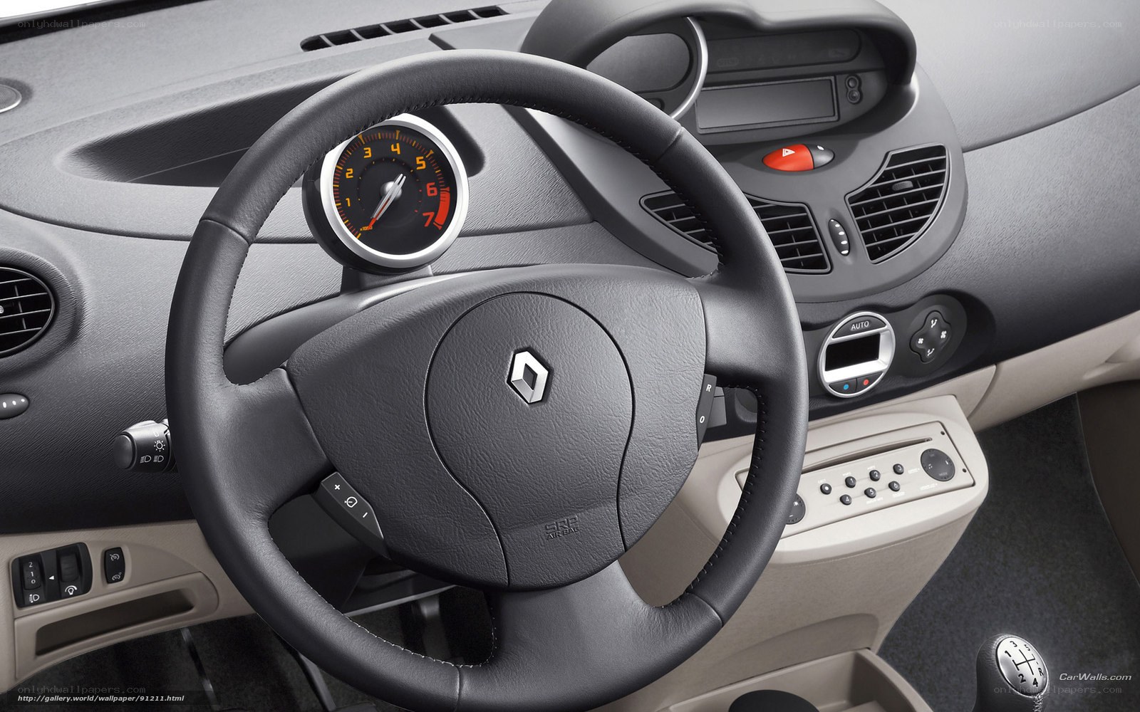Renault car interior dashboard