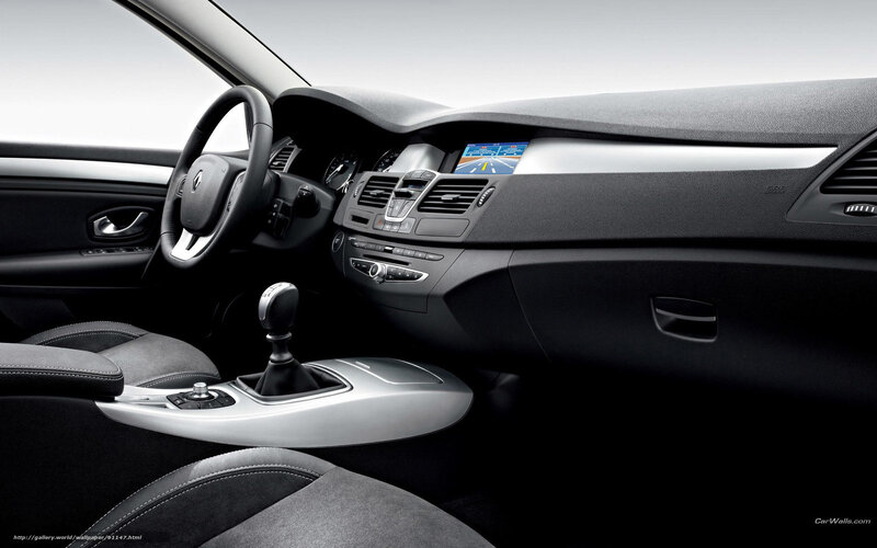Renault car interior dashboard