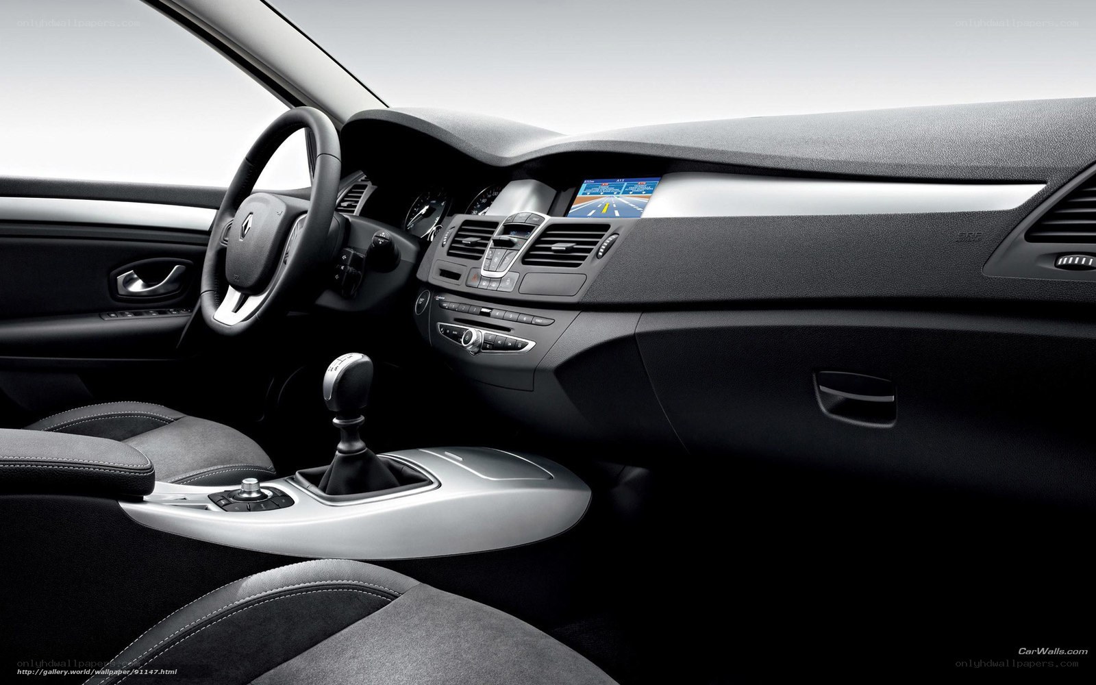 Renault car interior dashboard