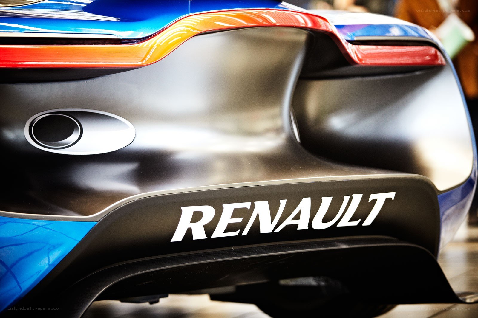 Renault car rear view
