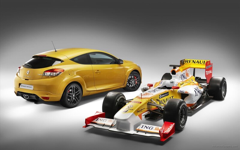 Renault cars and race car