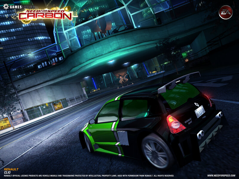 Renault Clio in Need for Speed Carbon