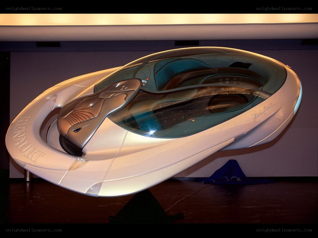 Renault concept car display