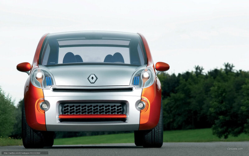 Renault concept car front view