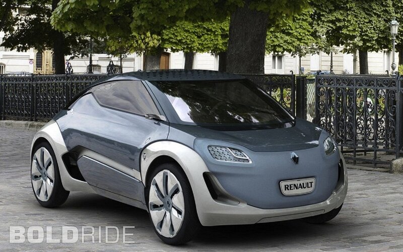 Renault Concept Car — Gray, Calm