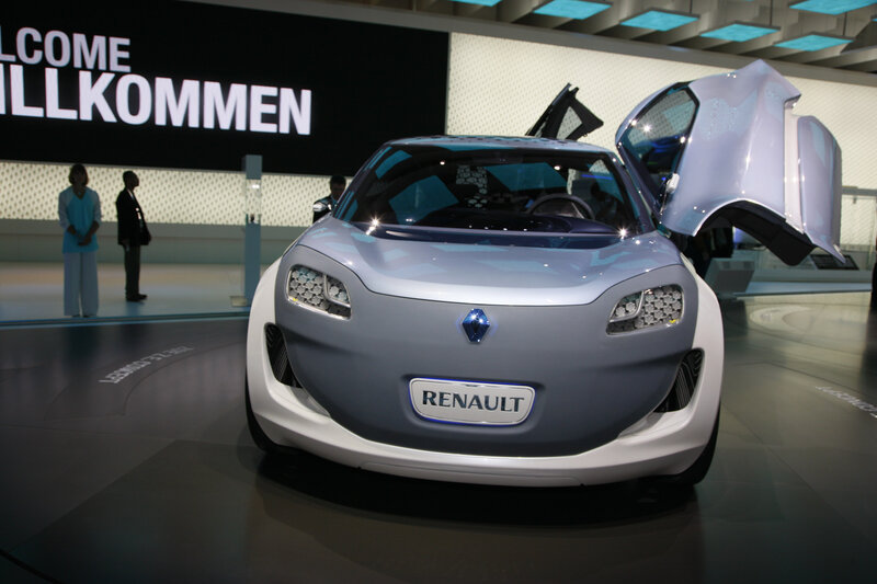 Renault Concept Car — Gray, Modern, Photograph
