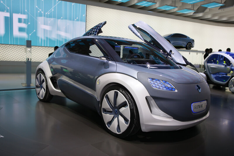 Renault Concept Car — Gray, Modern