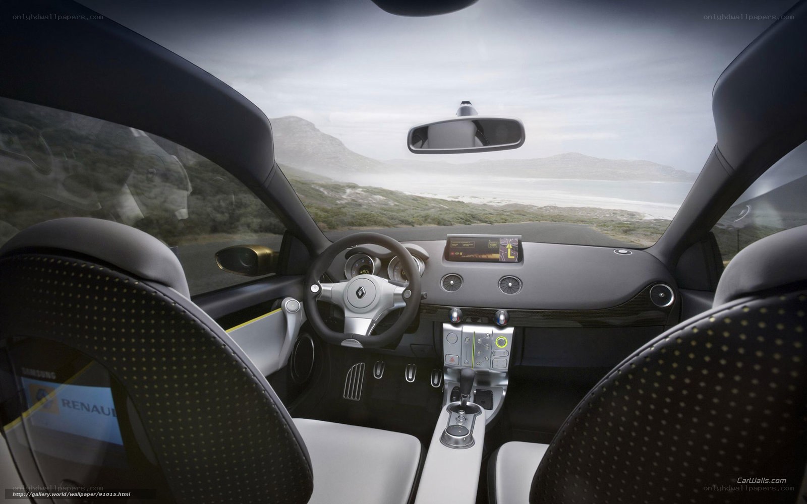 Renault concept car interior