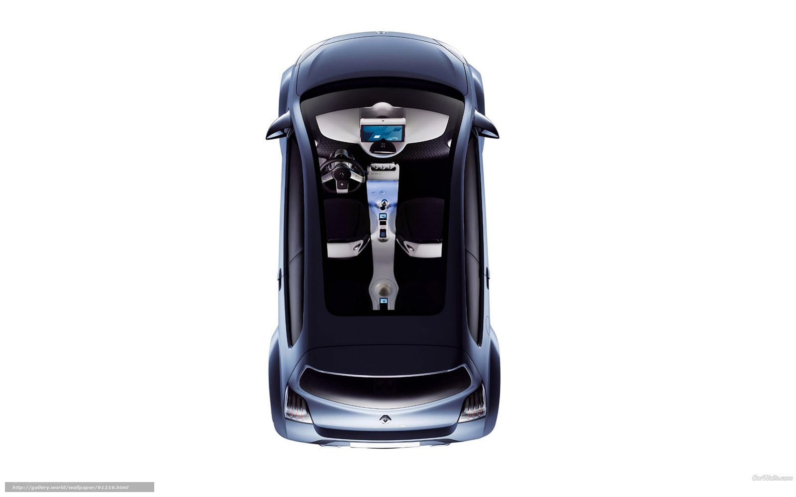Renault concept car interior