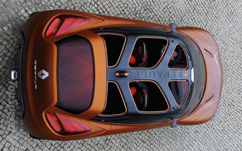 Renault Concept Car — Orange