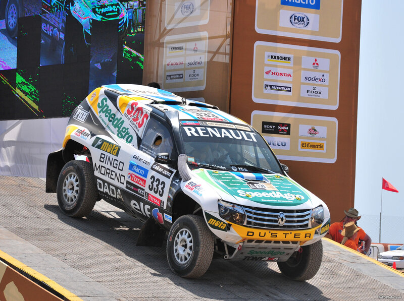 Renault Duster Rally Car — White