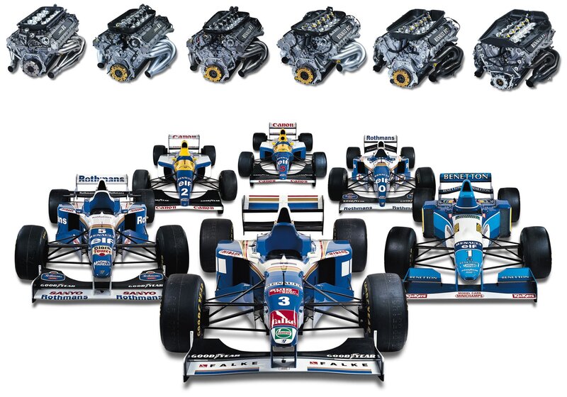 Renault F1 engines and cars