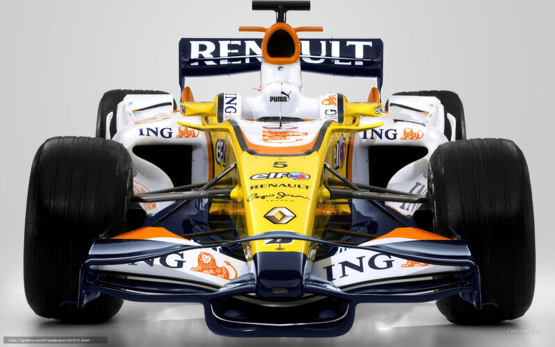 Renault F1 race car