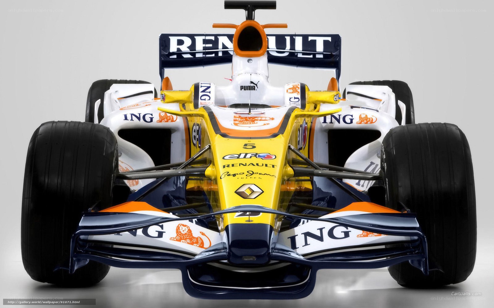 Renault F1 race car