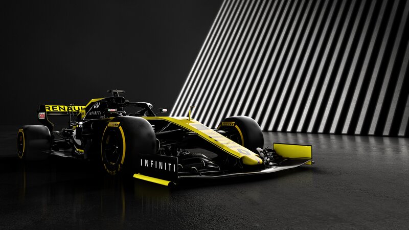 Renault Formula 1 Car — Black