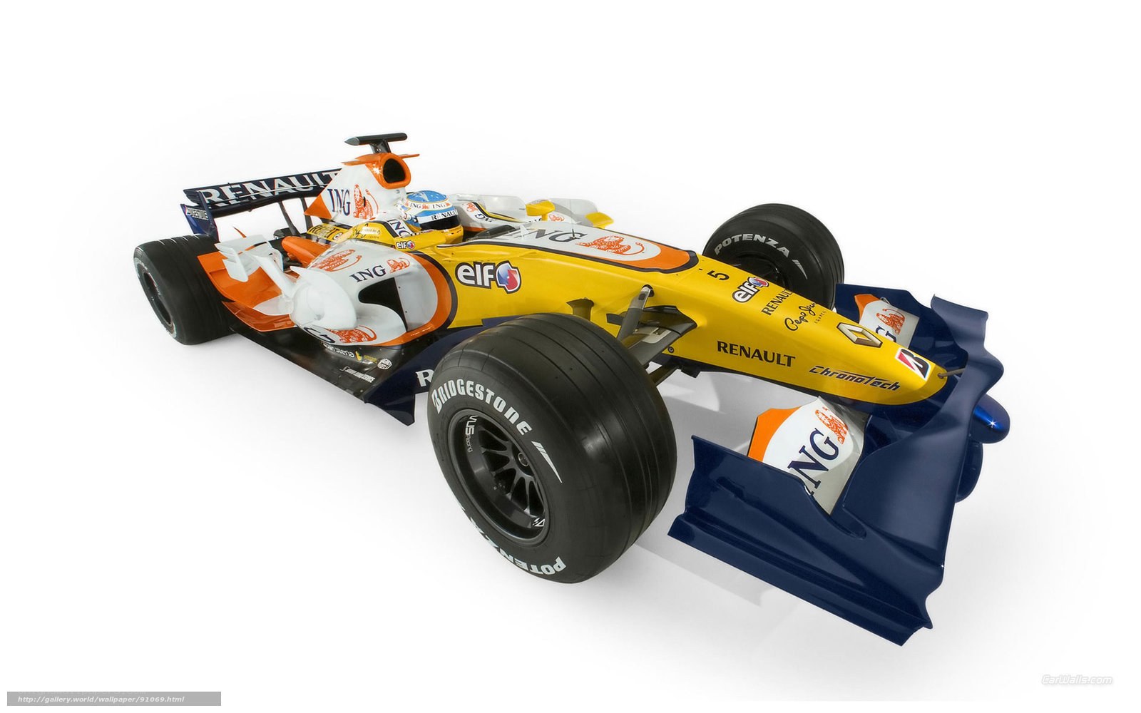 Renault Formula 1 race car