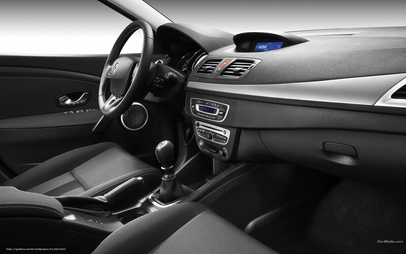 Renault interior dashboard