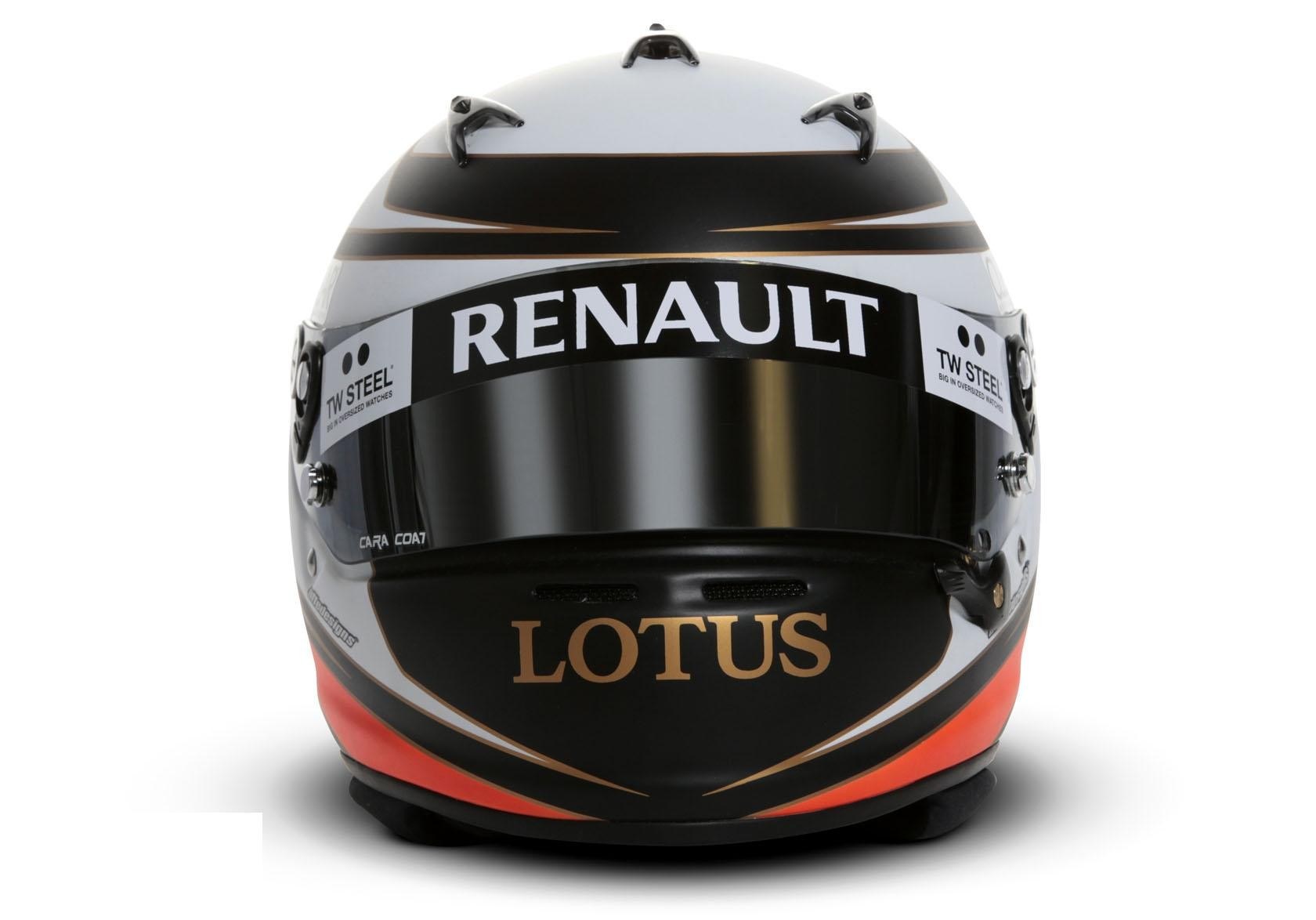 Renault Lotus racing helmet