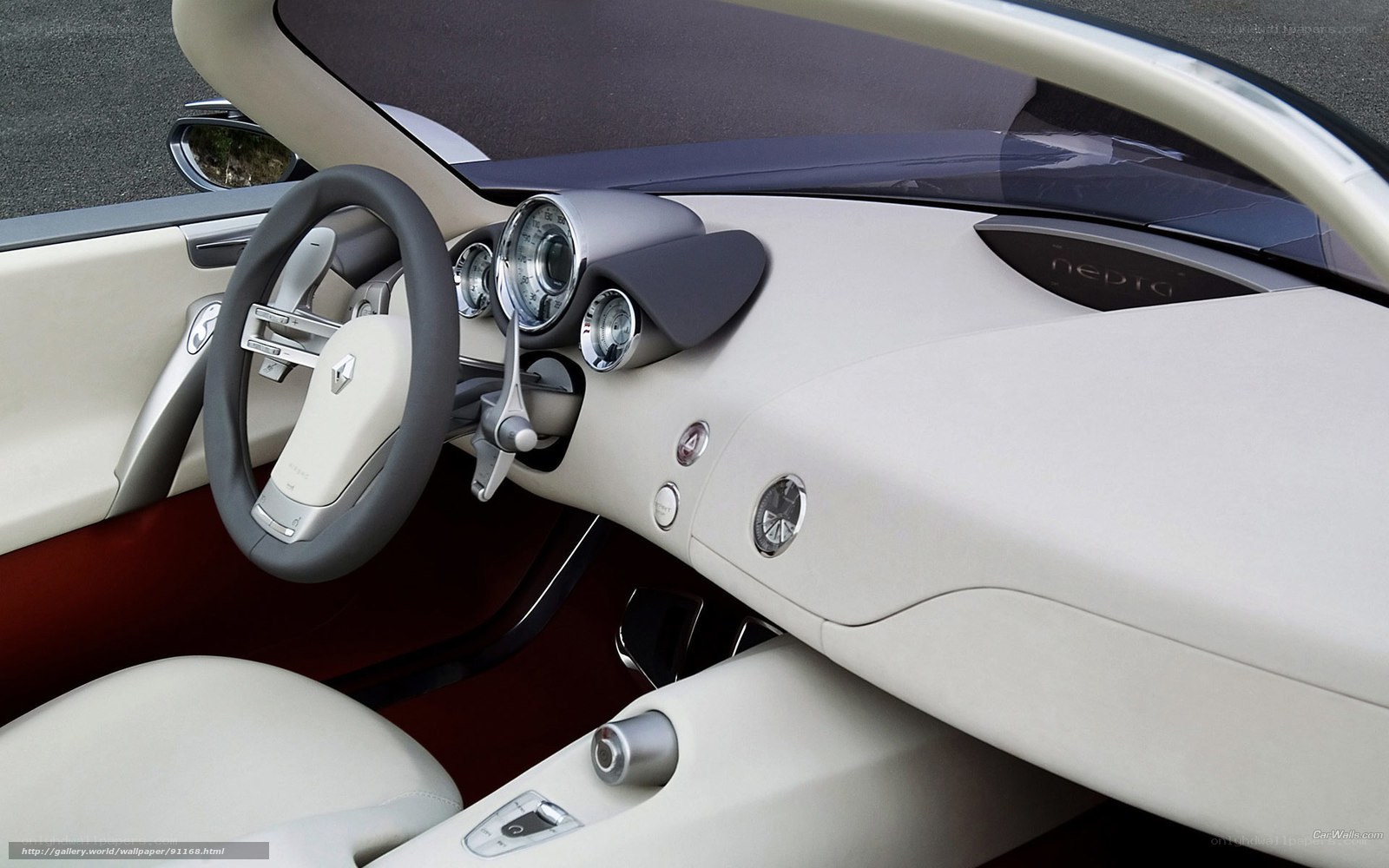 Renault Nepta concept car interior