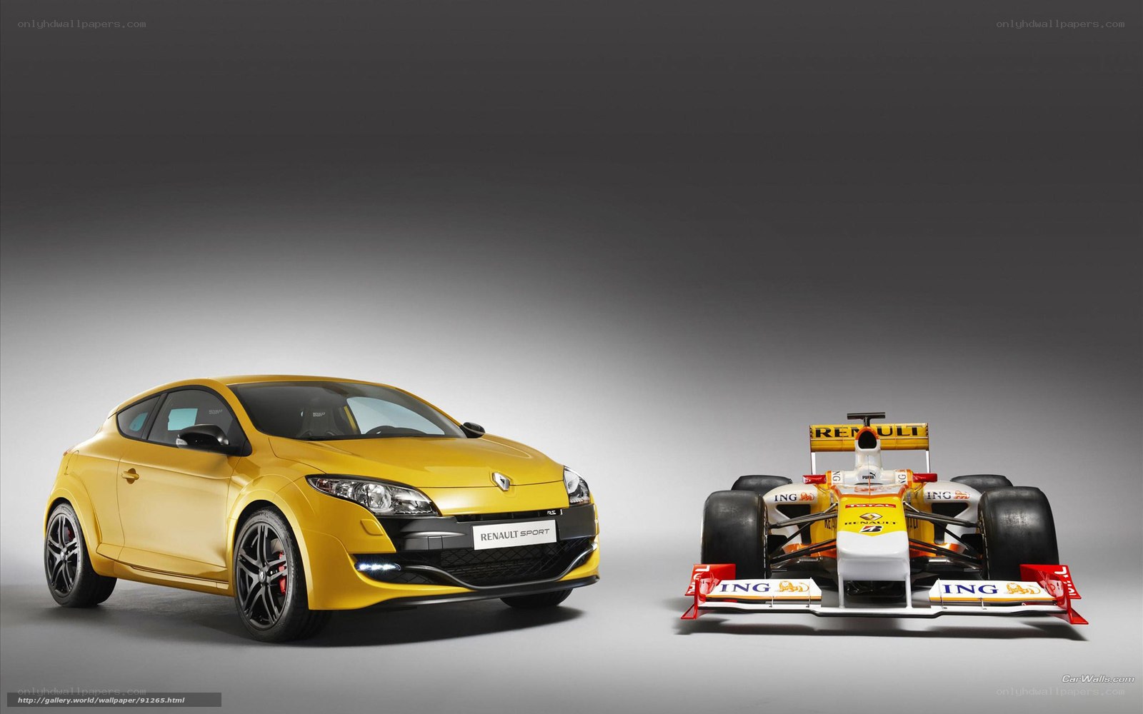 Renault Sport and Formula 1 car