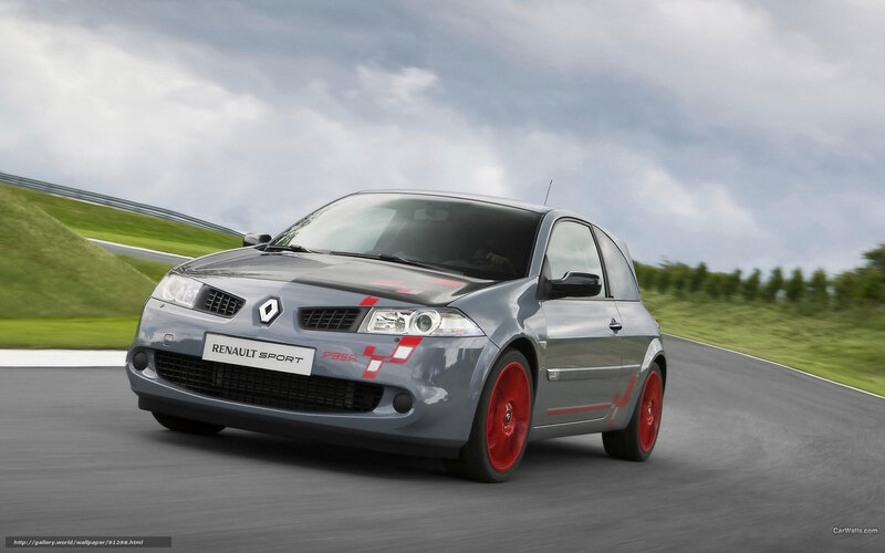 Renault Sport F155 on track