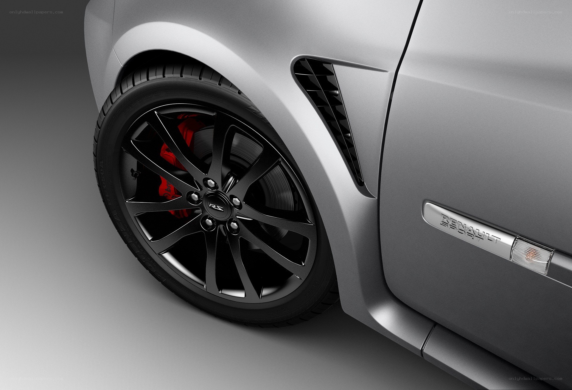 Renault Sport wheel detail