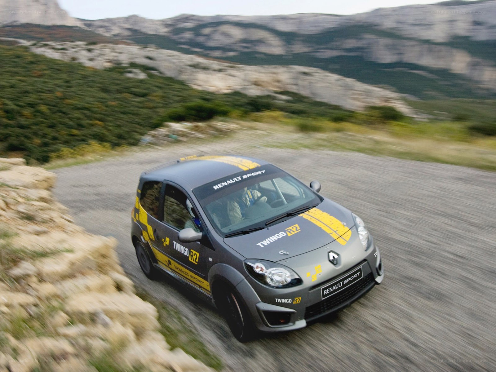 Renault Twingo R2 rally car