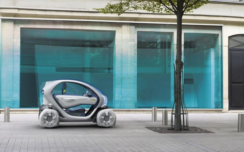 Renault Twizy Concept Car — White