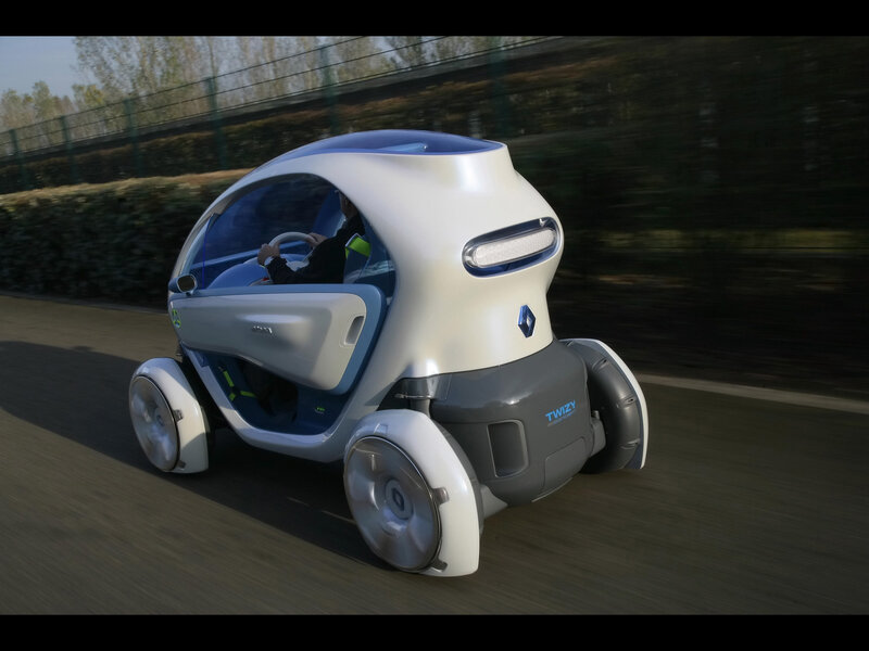 Renault Twizy in motion