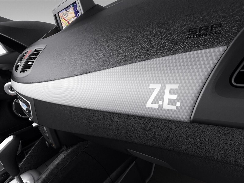 Renault Z.E. dashboard interior
