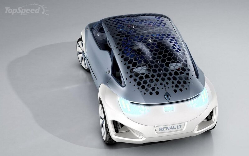 Renault Zoe Concept Car — Silver