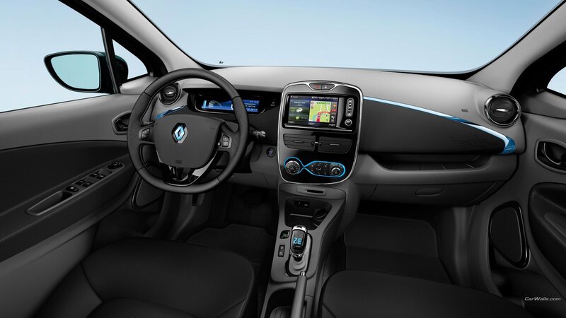 Renault ZOE interior dashboard